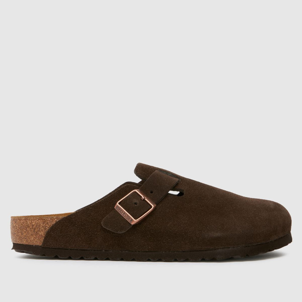 Boston-style clogs in Brown