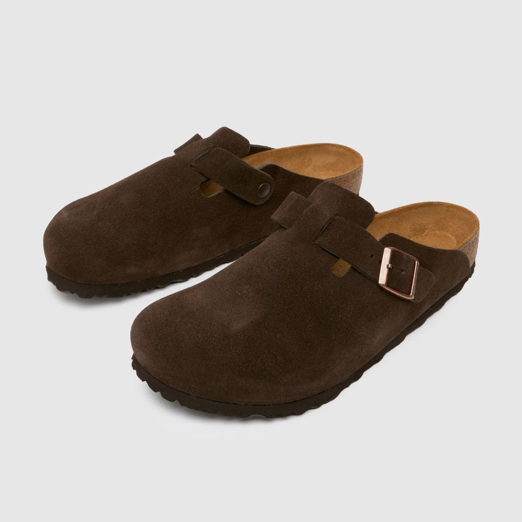 Boston-style clogs in Brown