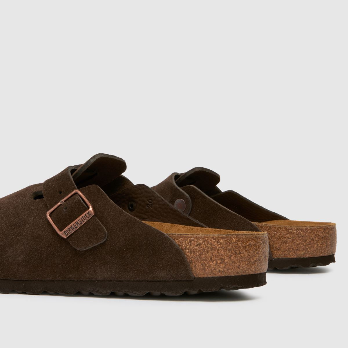 Boston-style clogs in Brown