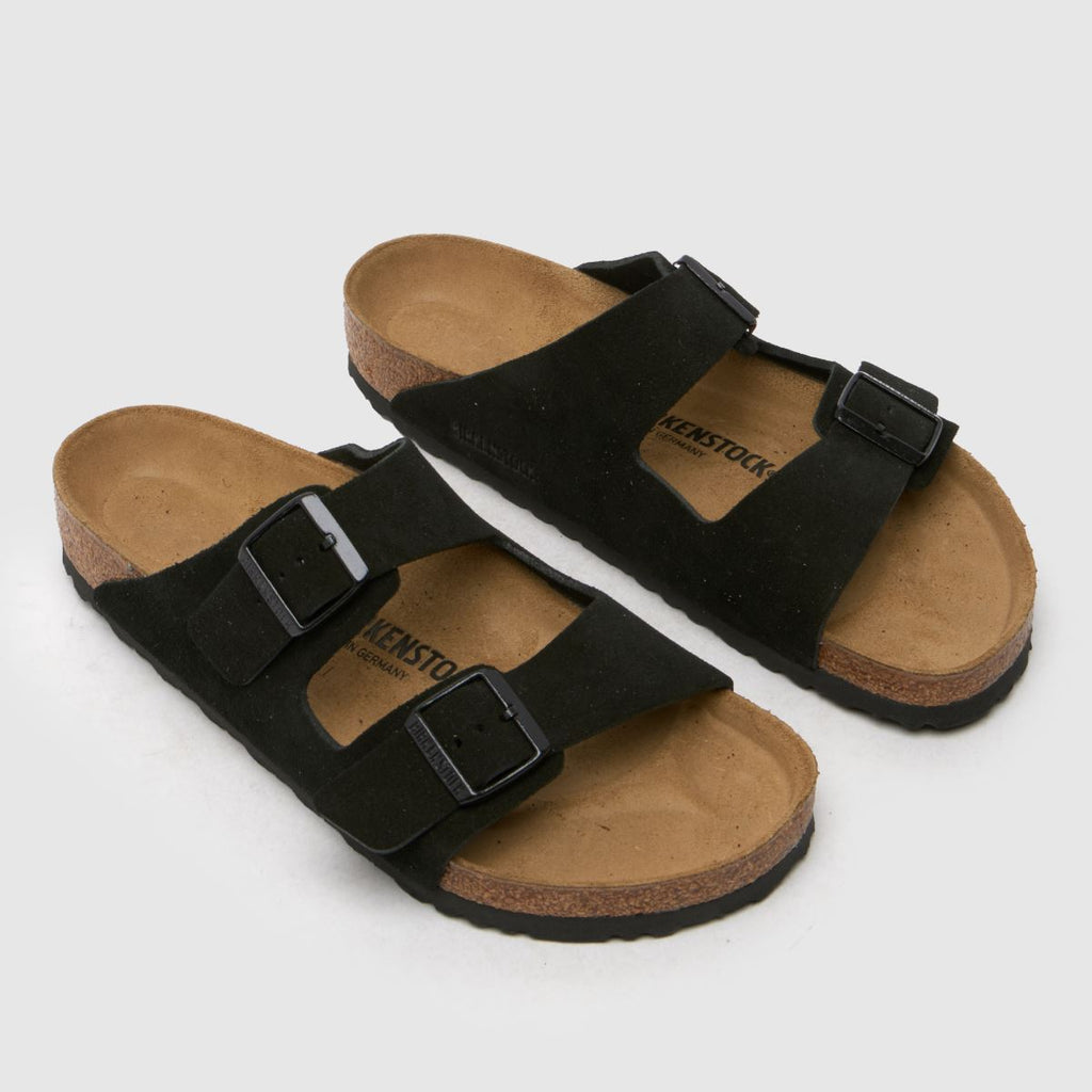 Arizona Style sandals in black suede