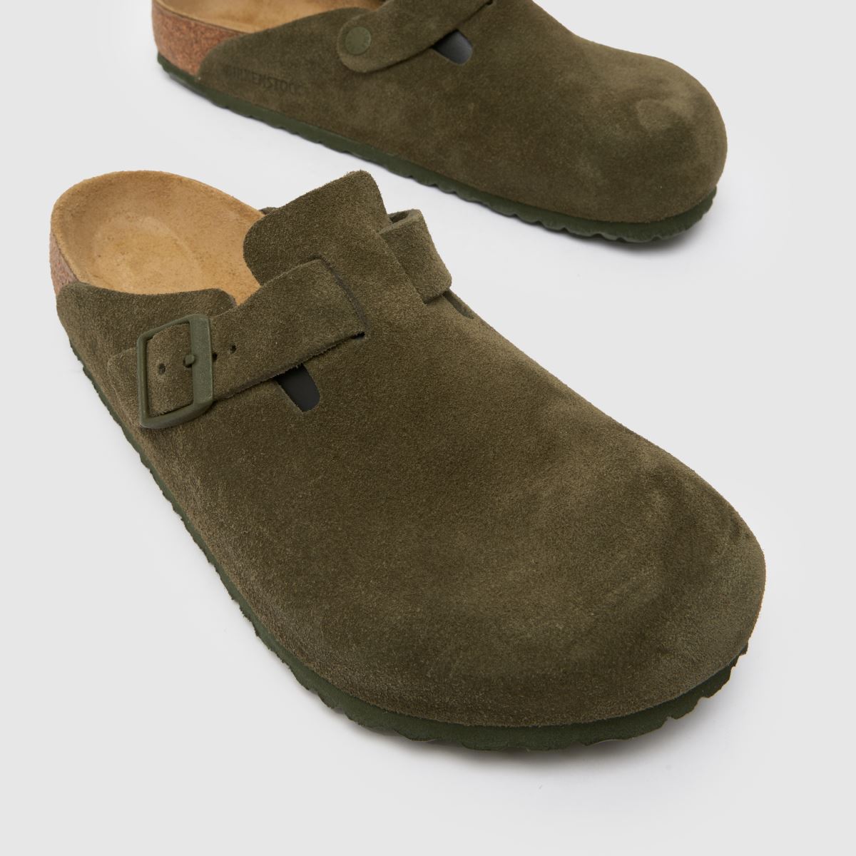Boston style clog in Green