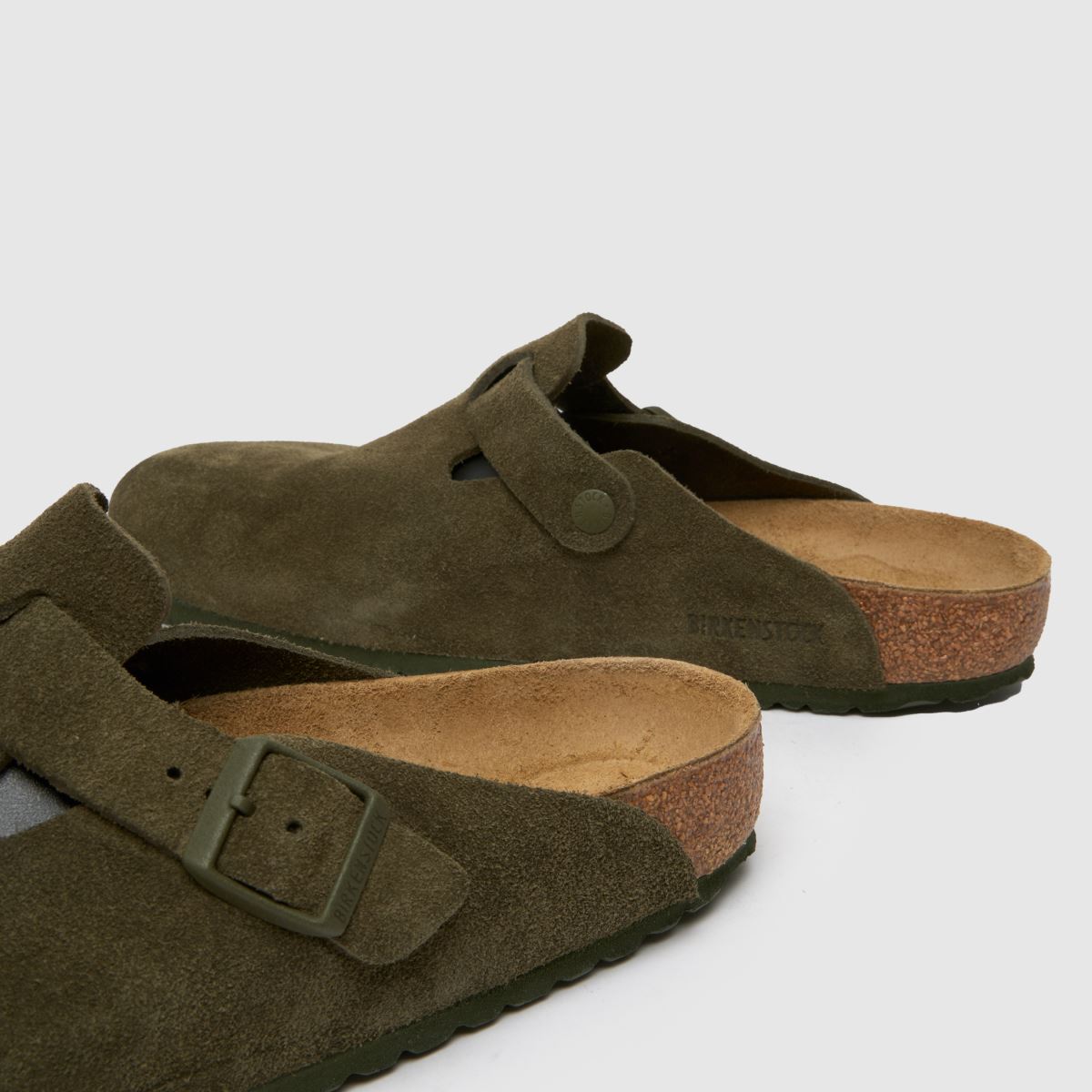 Boston style clog in Green