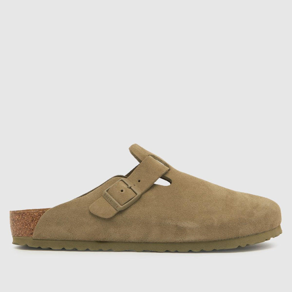 Boston style Clog in Faded Khaki