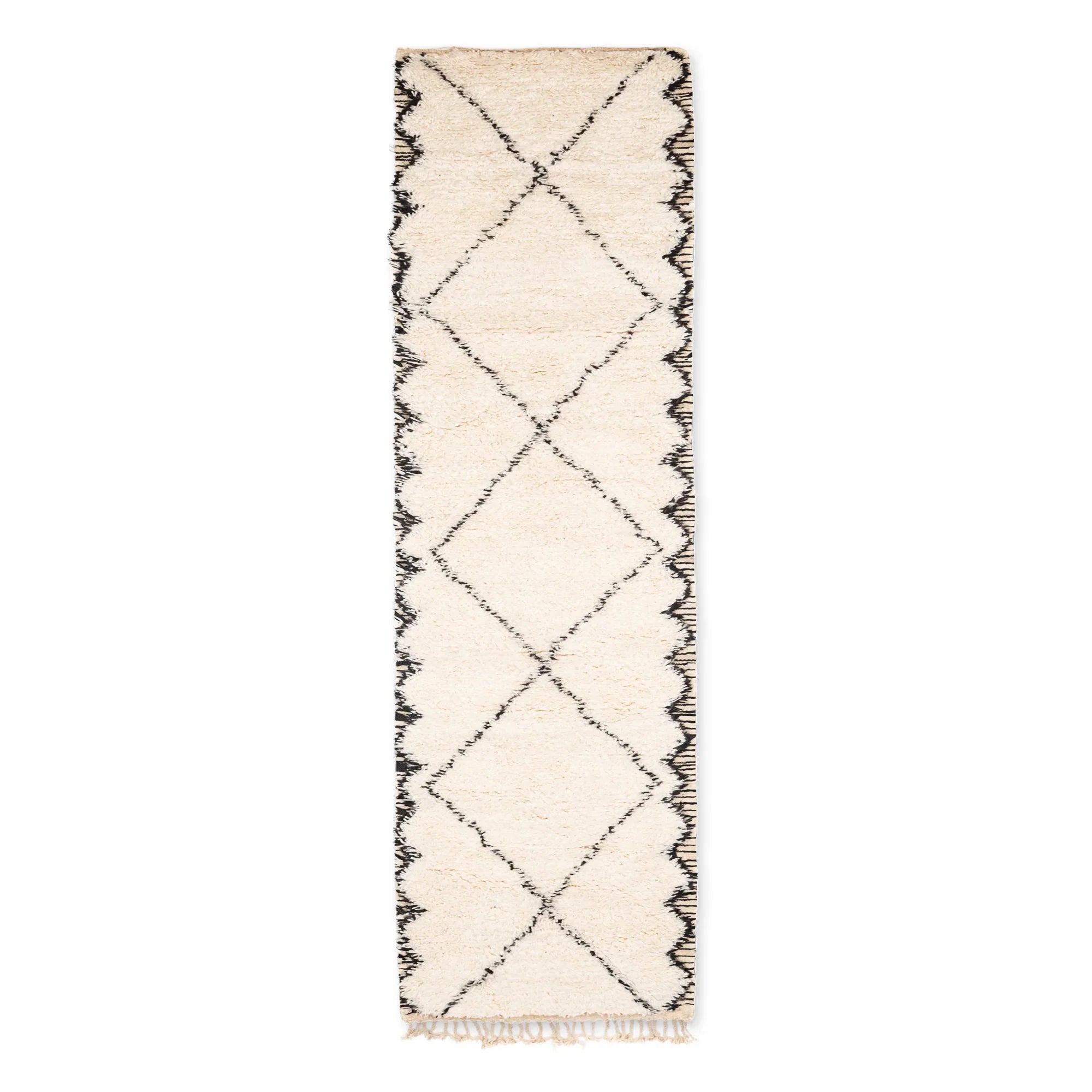Moroccan runner Beni ourain rug