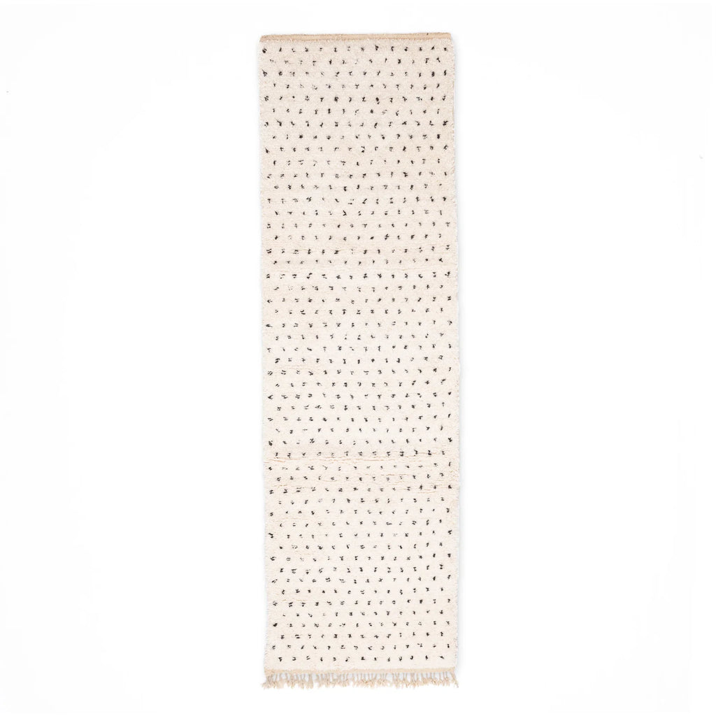 Beni ourain Moroccan runner rug