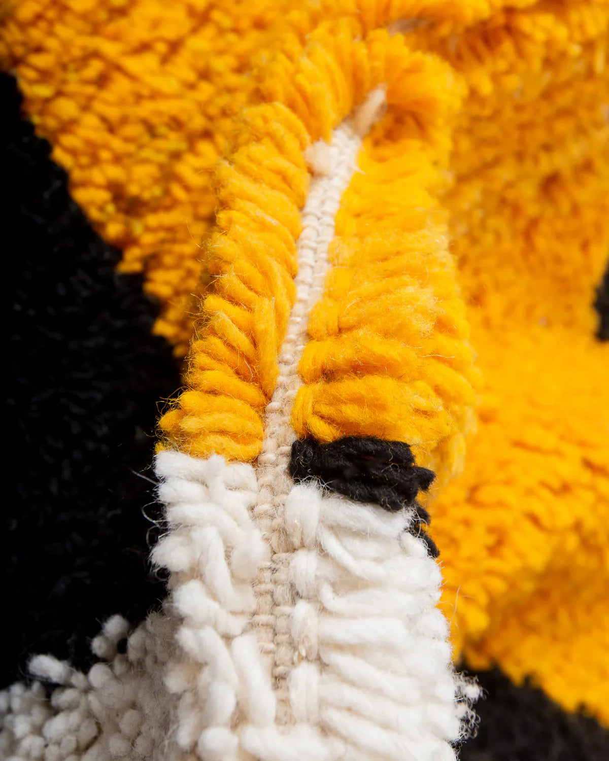 Damir - Black, Cream & Turmeric Rug