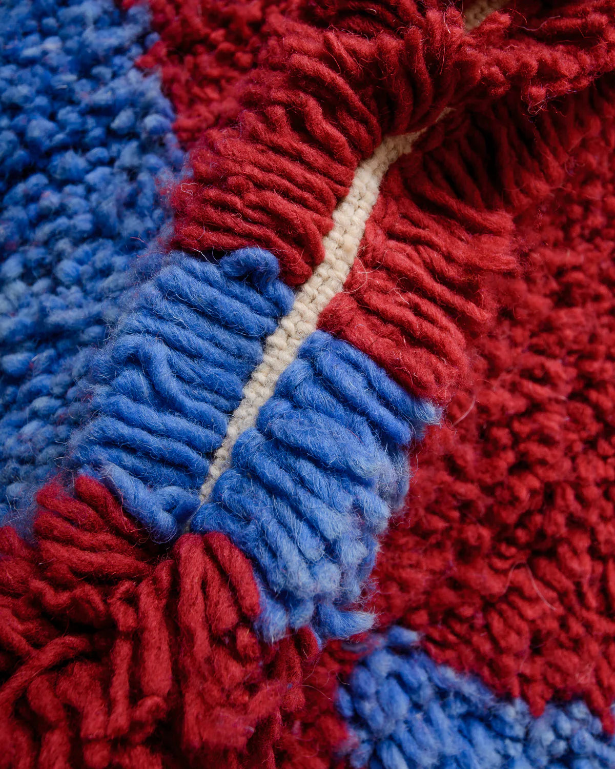Damir - blue & Red Rug