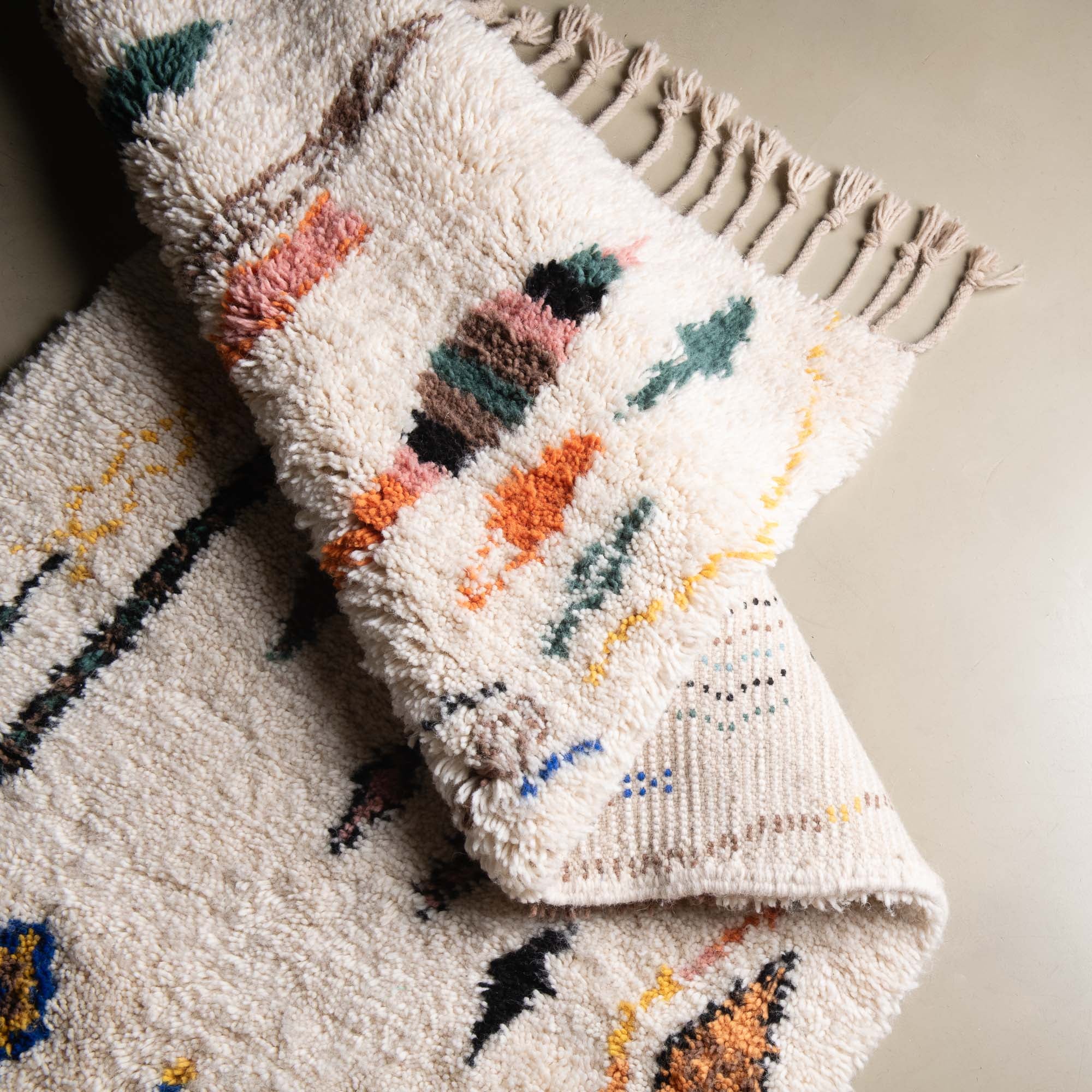 Moroccan berber runner rug