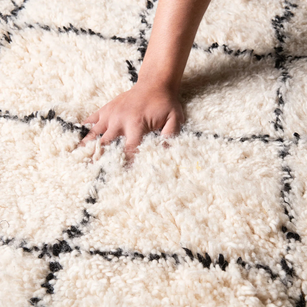 Beni ourain Moroccan runner rug