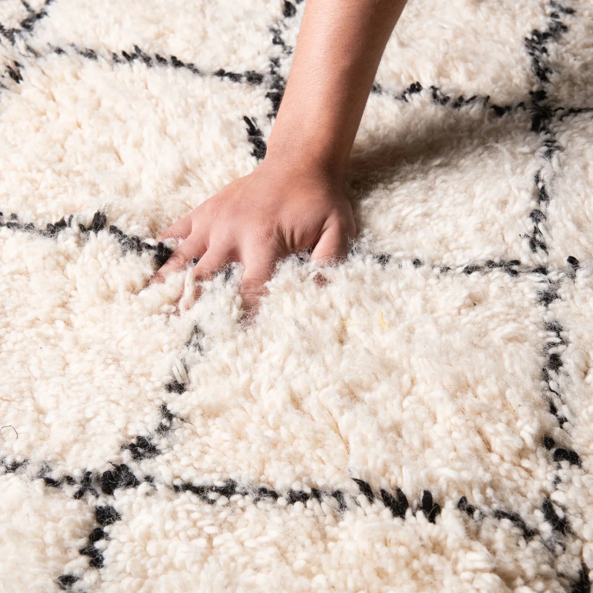 Beni ourain Moroccan runner rug