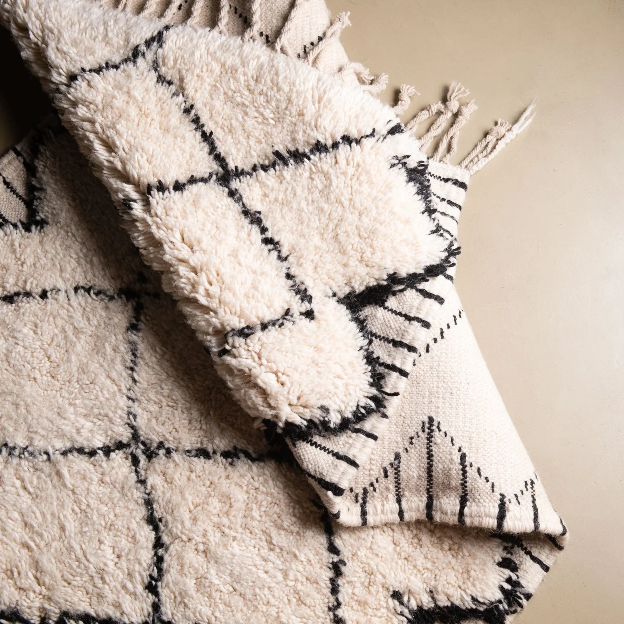 Beni ourain Moroccan runner rug