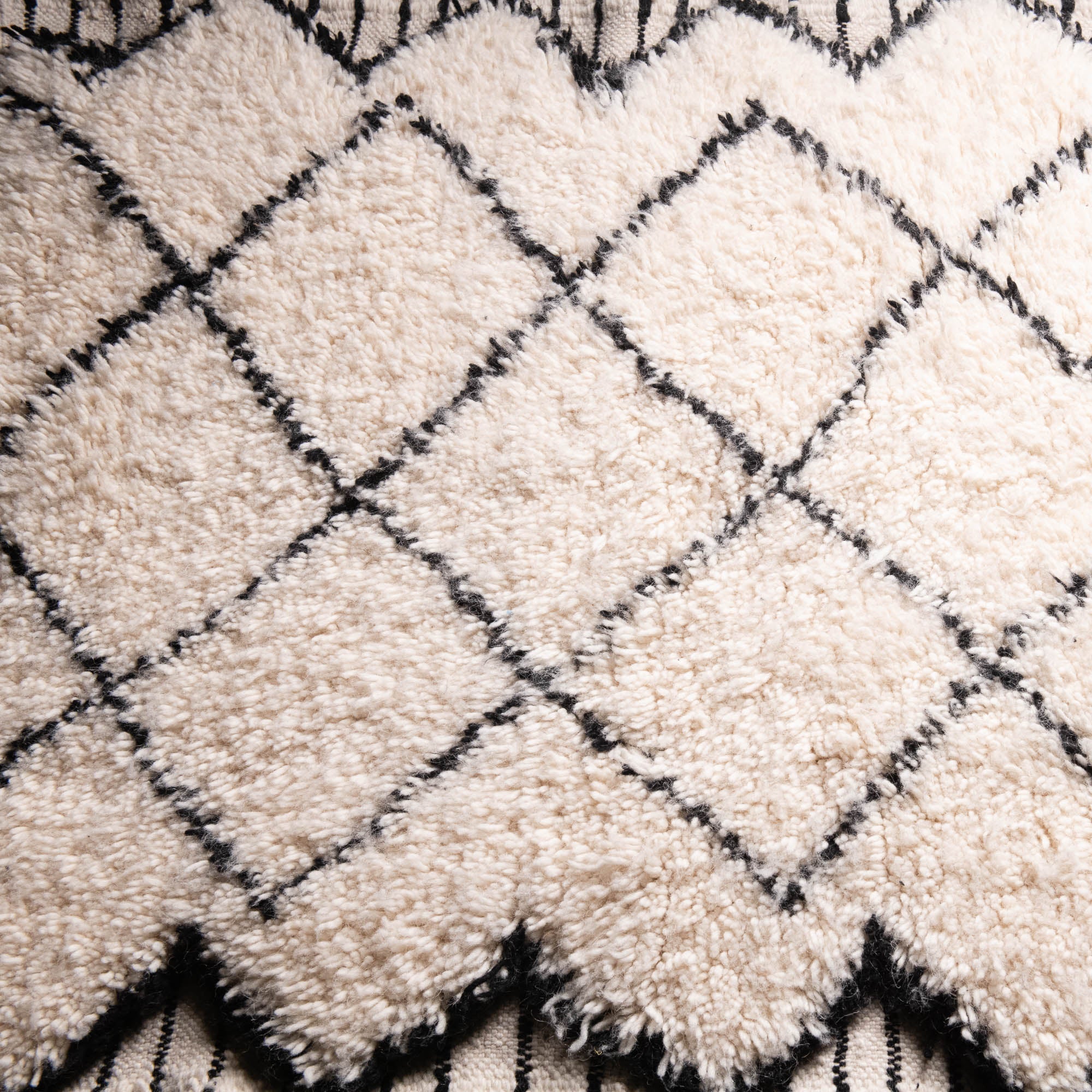 Beni ourain Moroccan runner rug