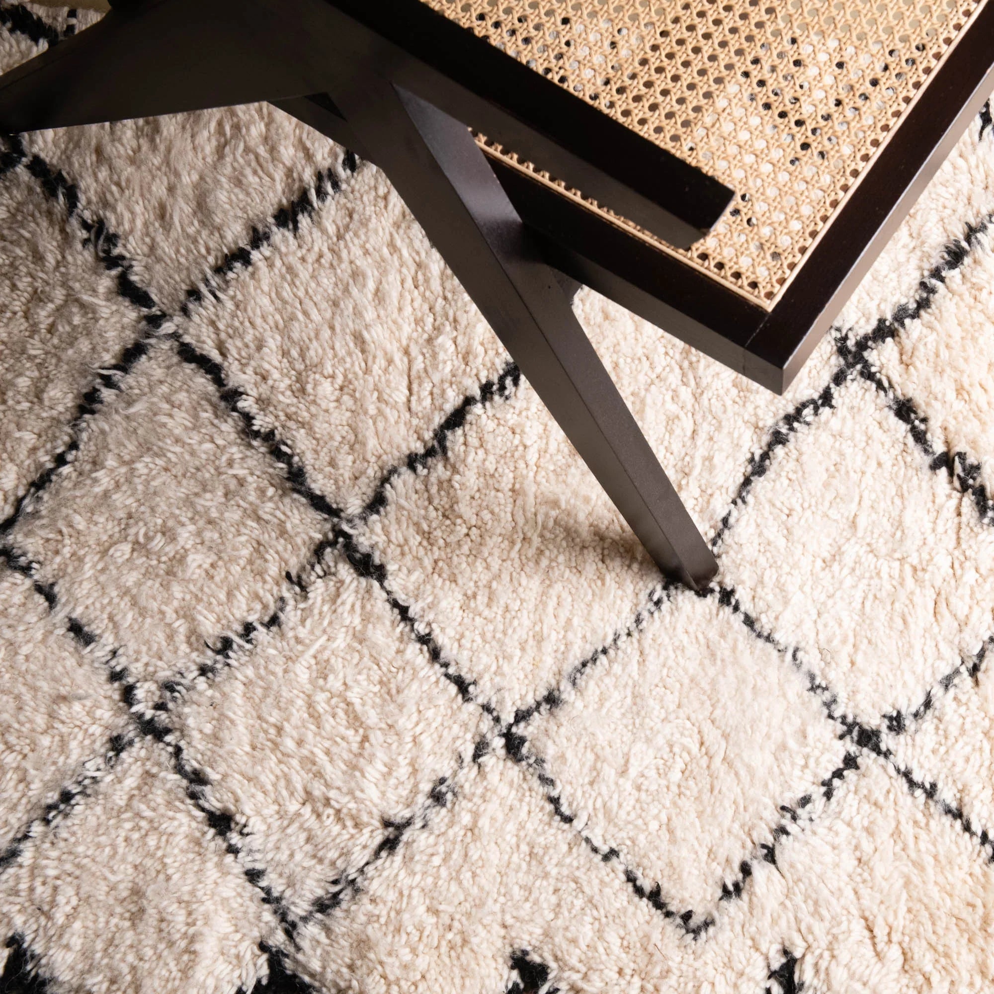 Beni ourain Moroccan runner rug