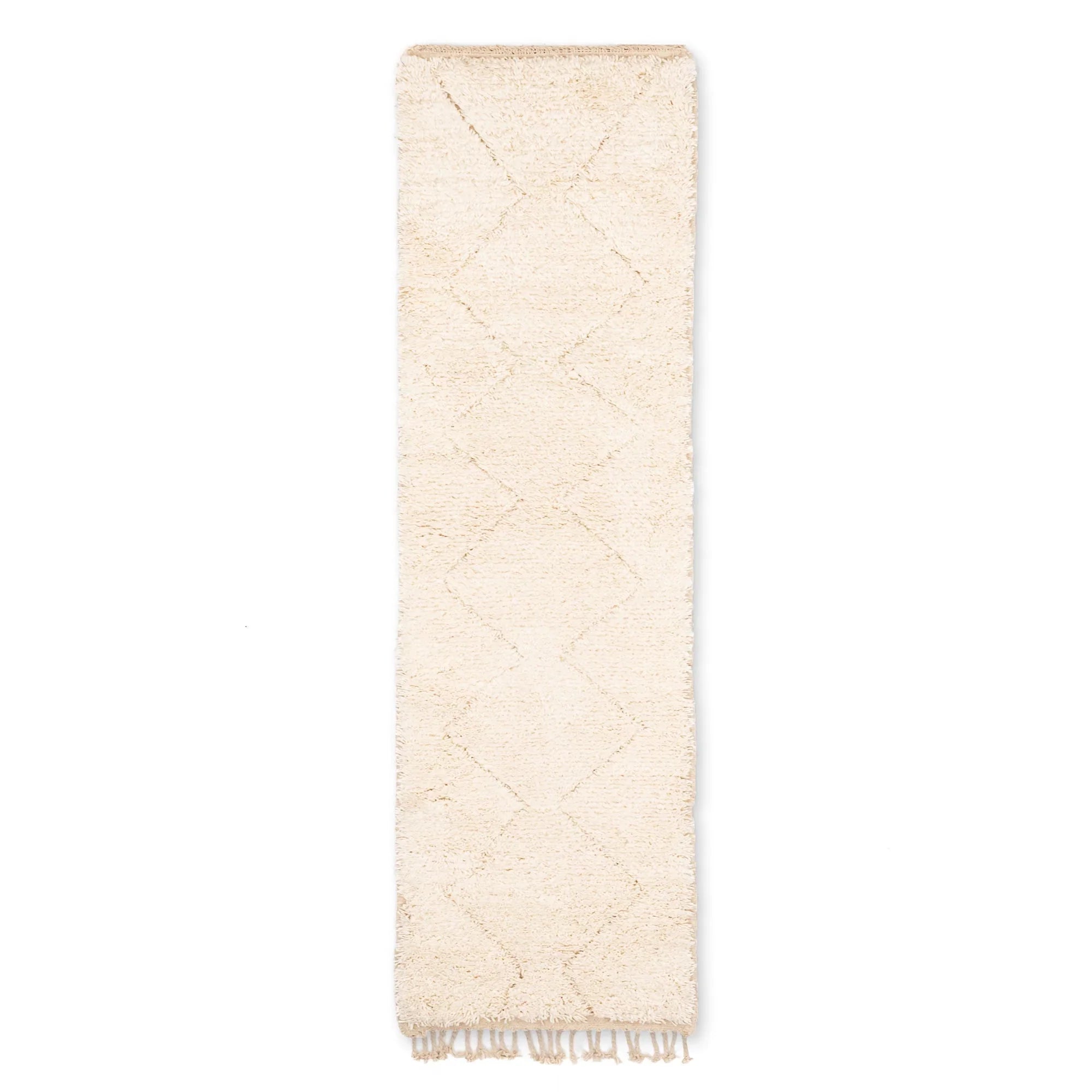 Handmade moroccan runner rug