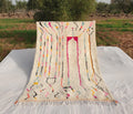 Handmade Beni Ourain Rug: Moroccan Wool Carpet, Berber Design
