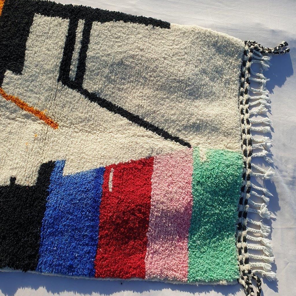 Handmade Beni Ourain Rug: Custom Moroccan Berber Rug 8x10