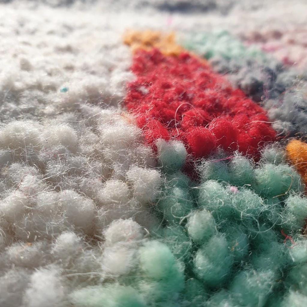 Handmade Beni Ourain Rug: Custom Moroccan Berber Rug 8x10