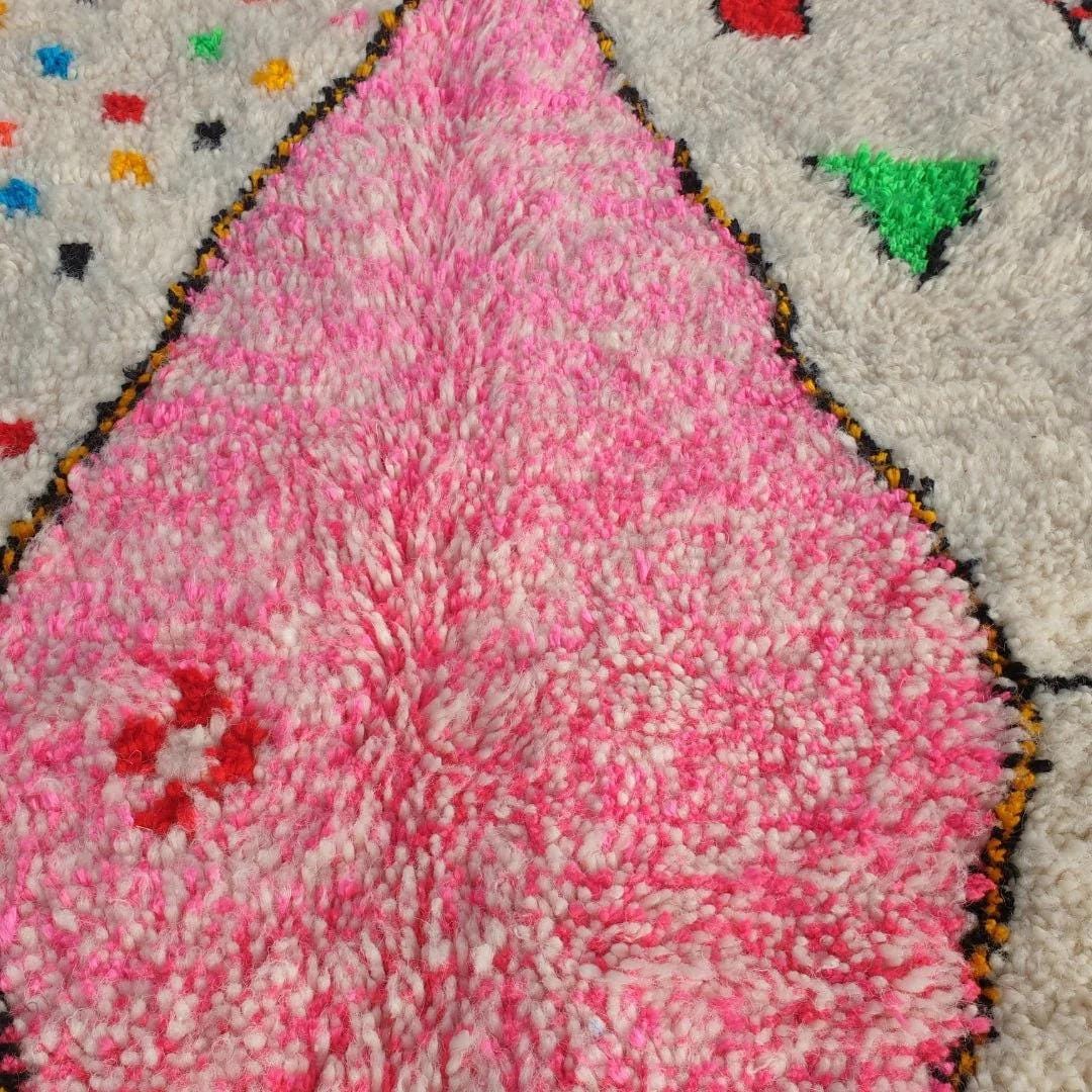 Handmade Beni Ourain Rug: Authentic Moroccan Wool Rug