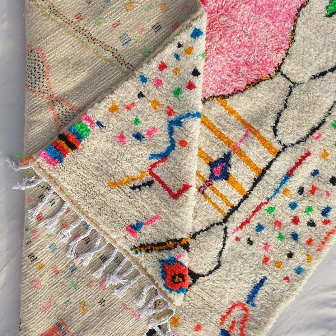 Handmade Beni Ourain Rug: Authentic Moroccan Wool Rug