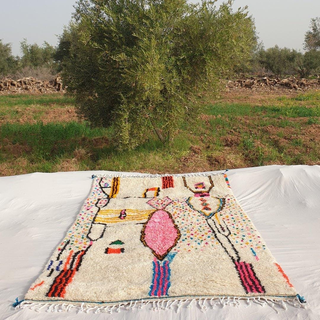 Kholod, Moroccan Azilal Shag Carpet