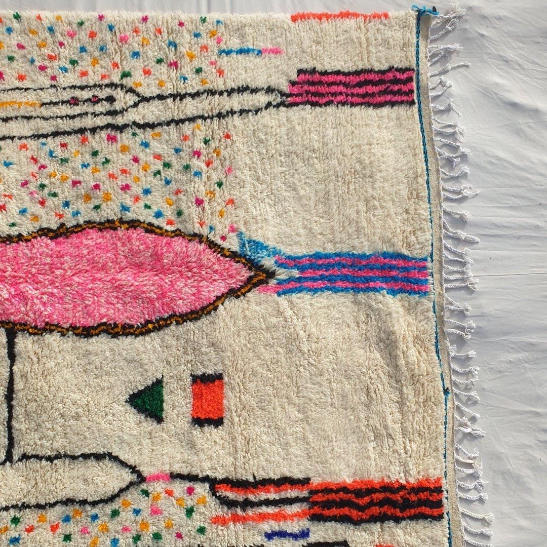 Kholod, Moroccan Azilal Shag Carpet