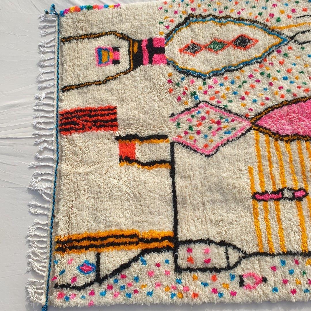 Kholod, Moroccan Azilal Shag Carpet