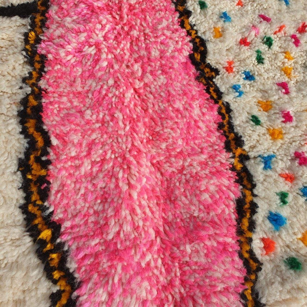 Kholod, Moroccan Azilal Shag Carpet