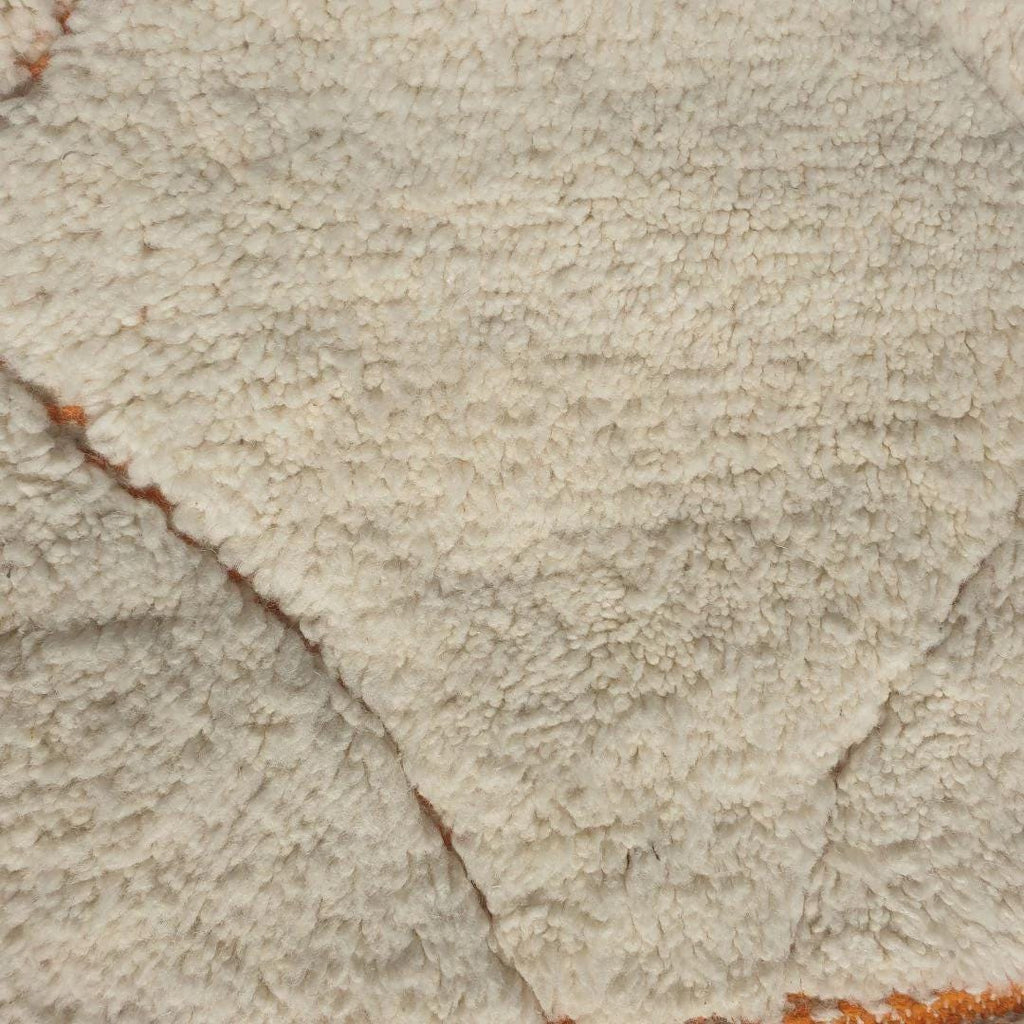 Manar, Yellow White Moroccan Berber Carpet