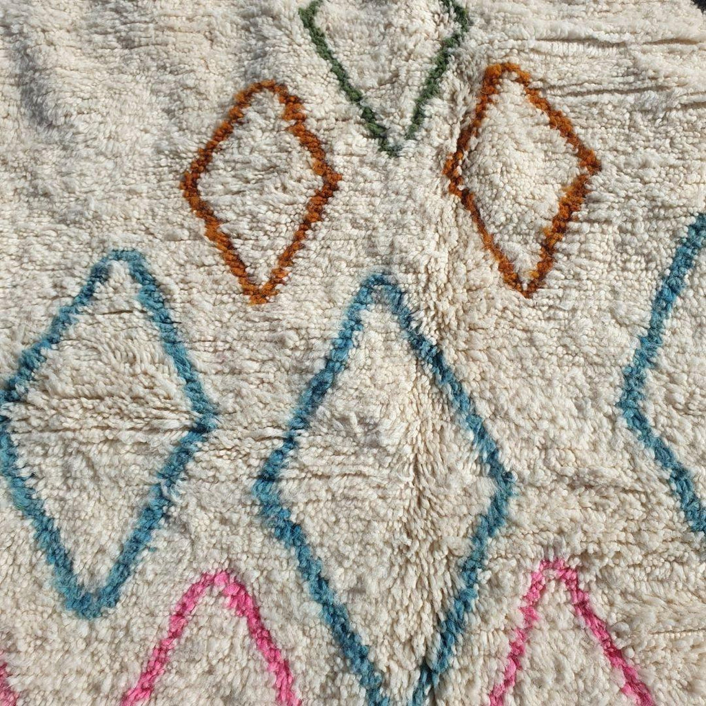 Custom Beni Ourain Rug: Hand-Knotted Moroccan Wool Rug