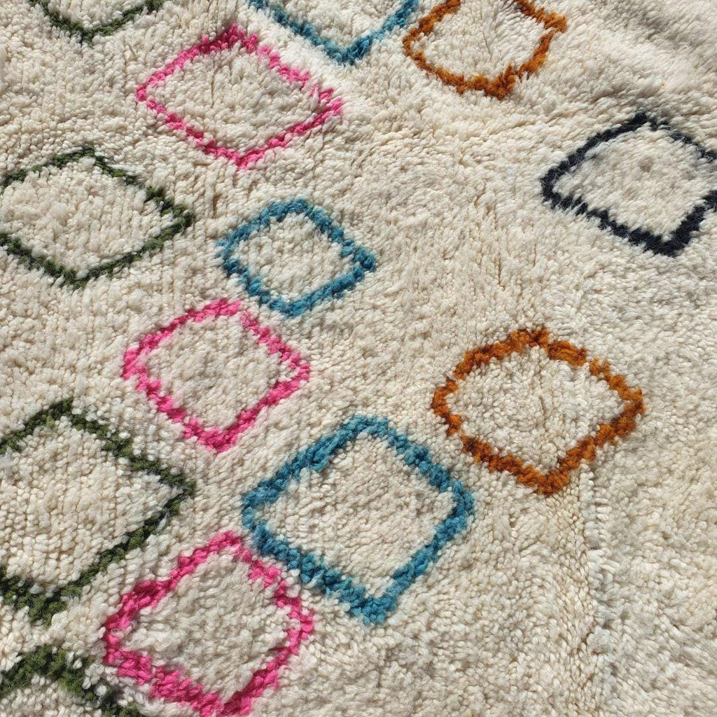 Custom Beni Ourain Rug: Hand-Knotted Moroccan Wool Rug