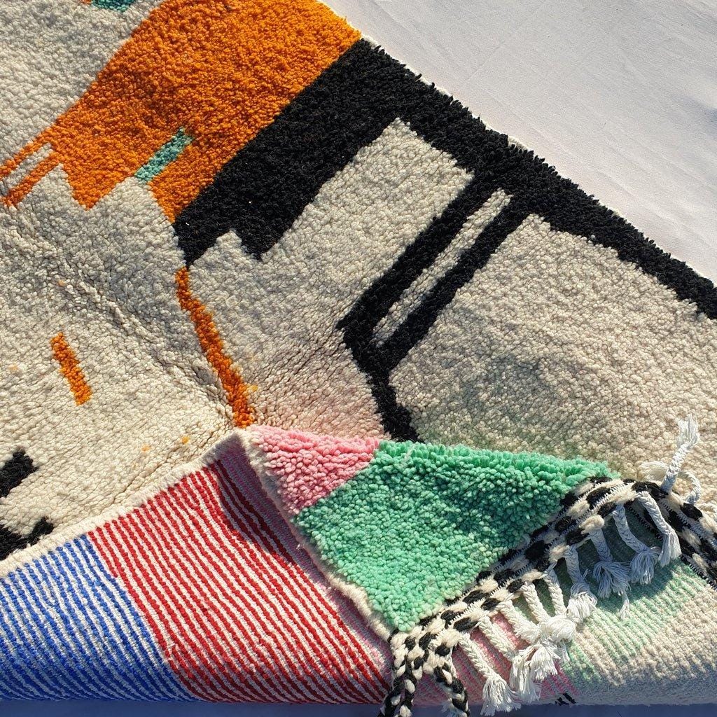 Handmade Beni Ourain Rug: Custom Moroccan Berber Rug 8x10