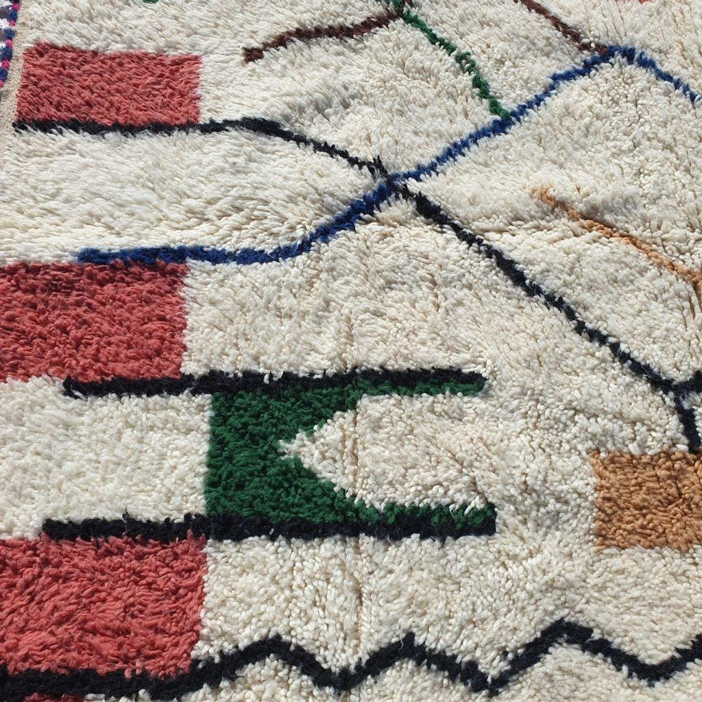 Handmade Beni Ourain Rug: Authentic Moroccan Berber Rug