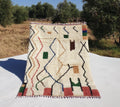 Handmade Beni Ourain Rug: Authentic Moroccan Berber Rug