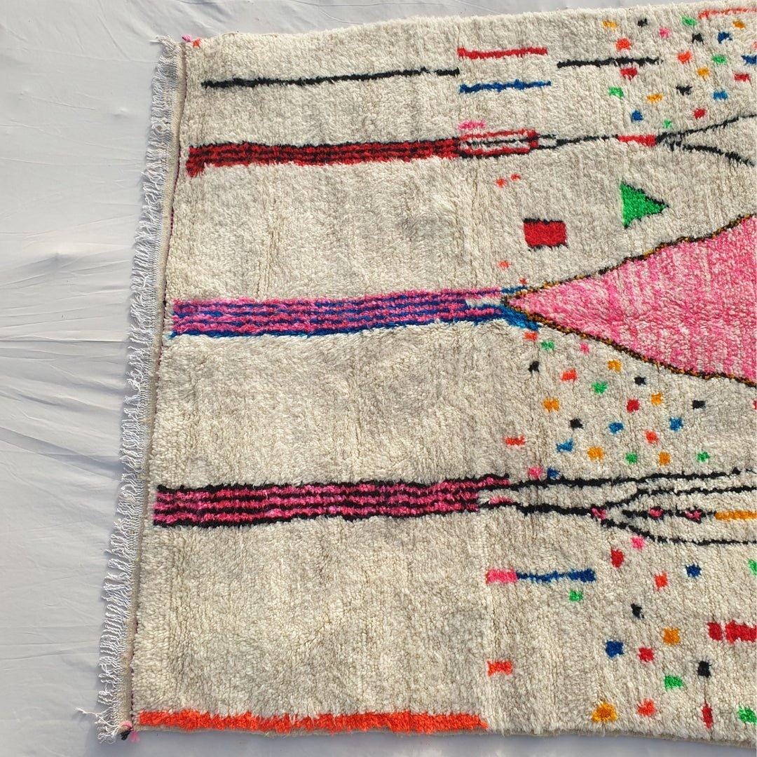 Handmade Beni Ourain Rug: Authentic Moroccan Wool Rug