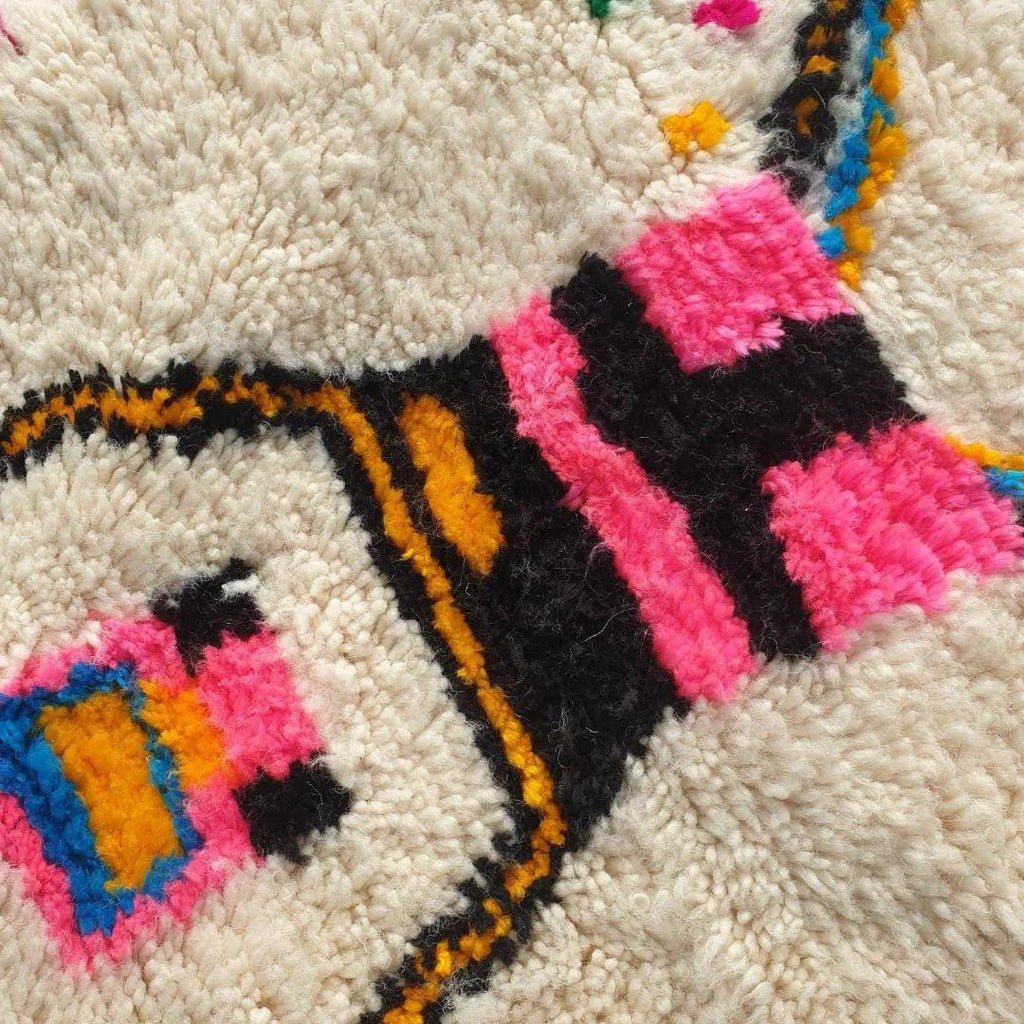 Kholod, Moroccan Azilal Shag Carpet