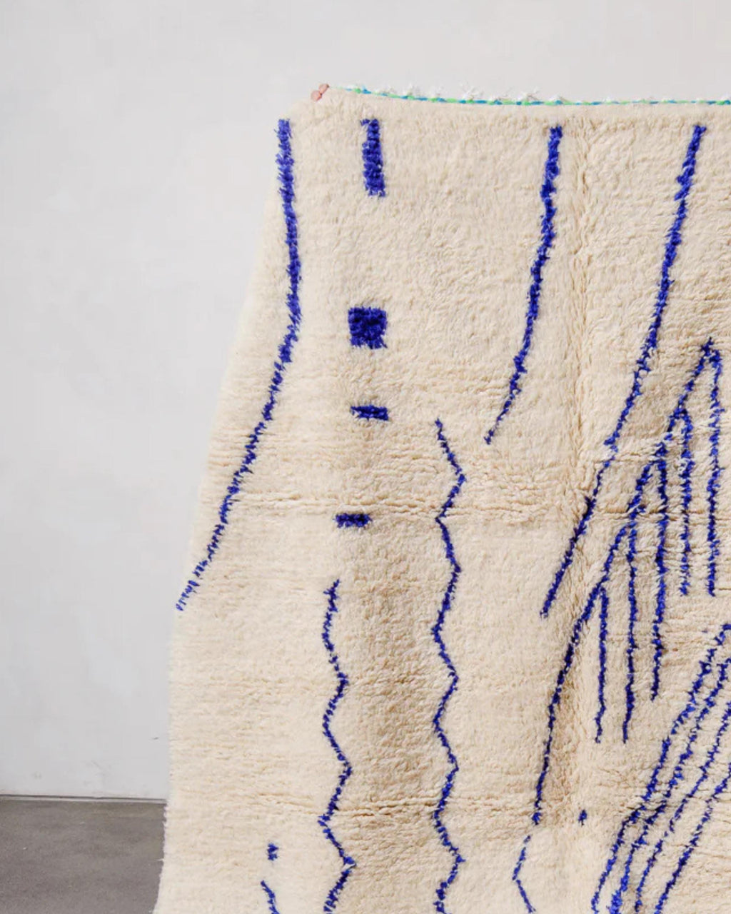 Handwoven Beni Ourain Moroccan Shag Rug - Custom Sizes