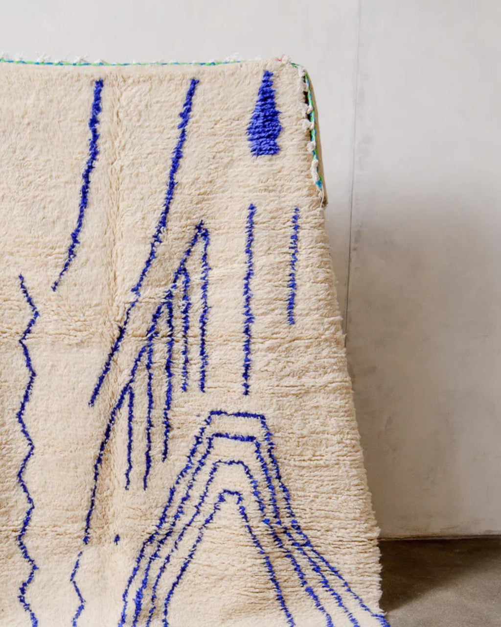 Handwoven Beni Ourain Moroccan Shag Rug - Custom Sizes