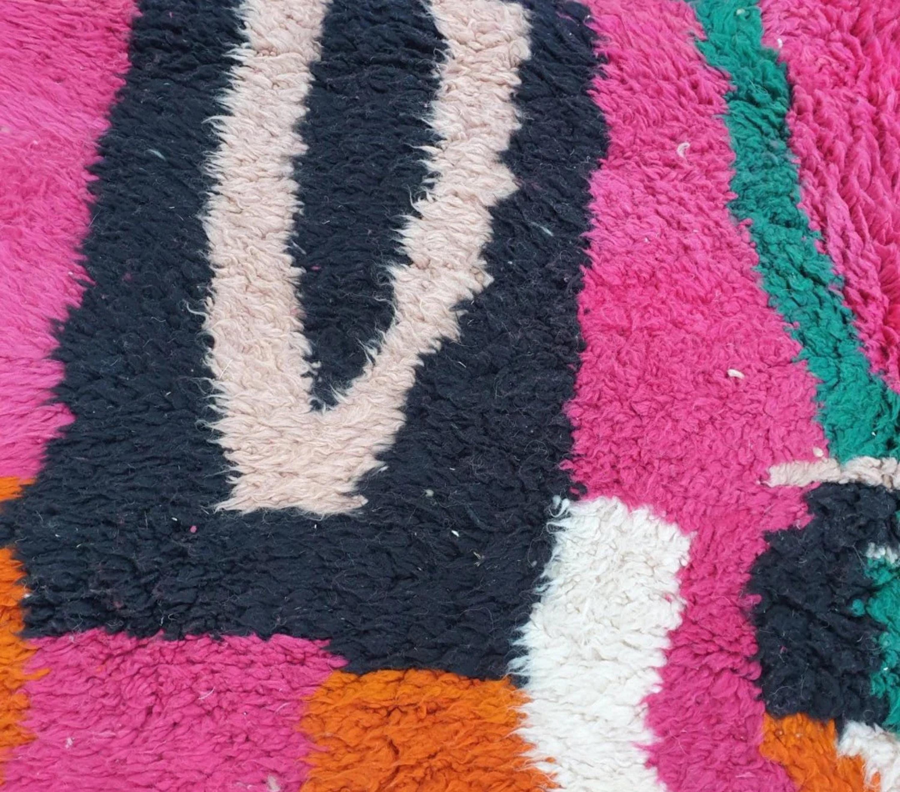 Hayat, Pink Moroccan Rug