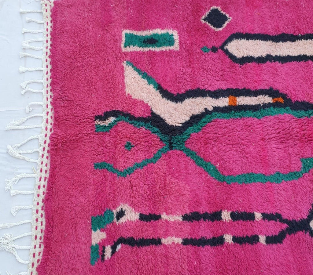 Hayat, Pink Moroccan Rug