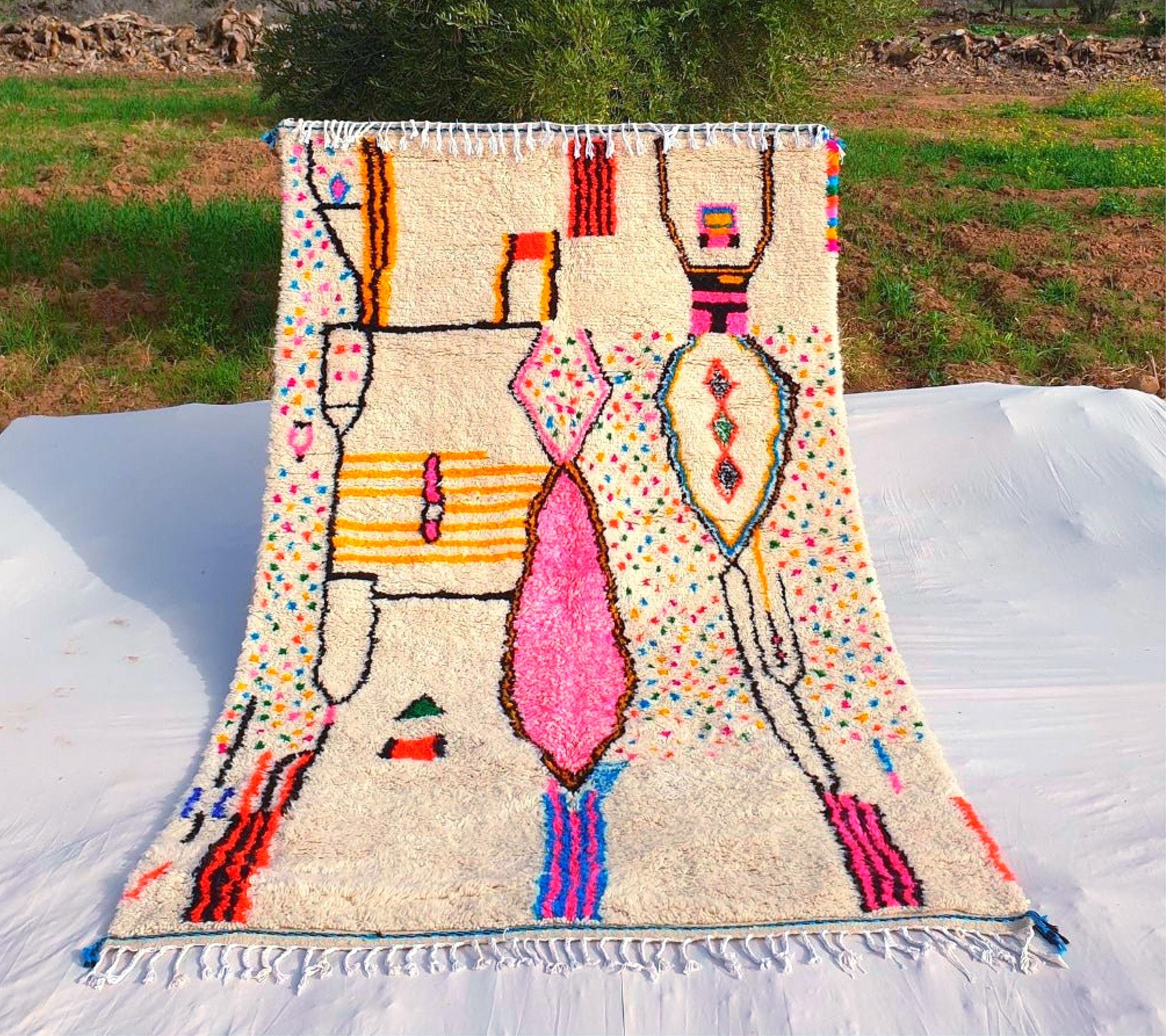 Kholod, Moroccan Azilal Shag Carpet