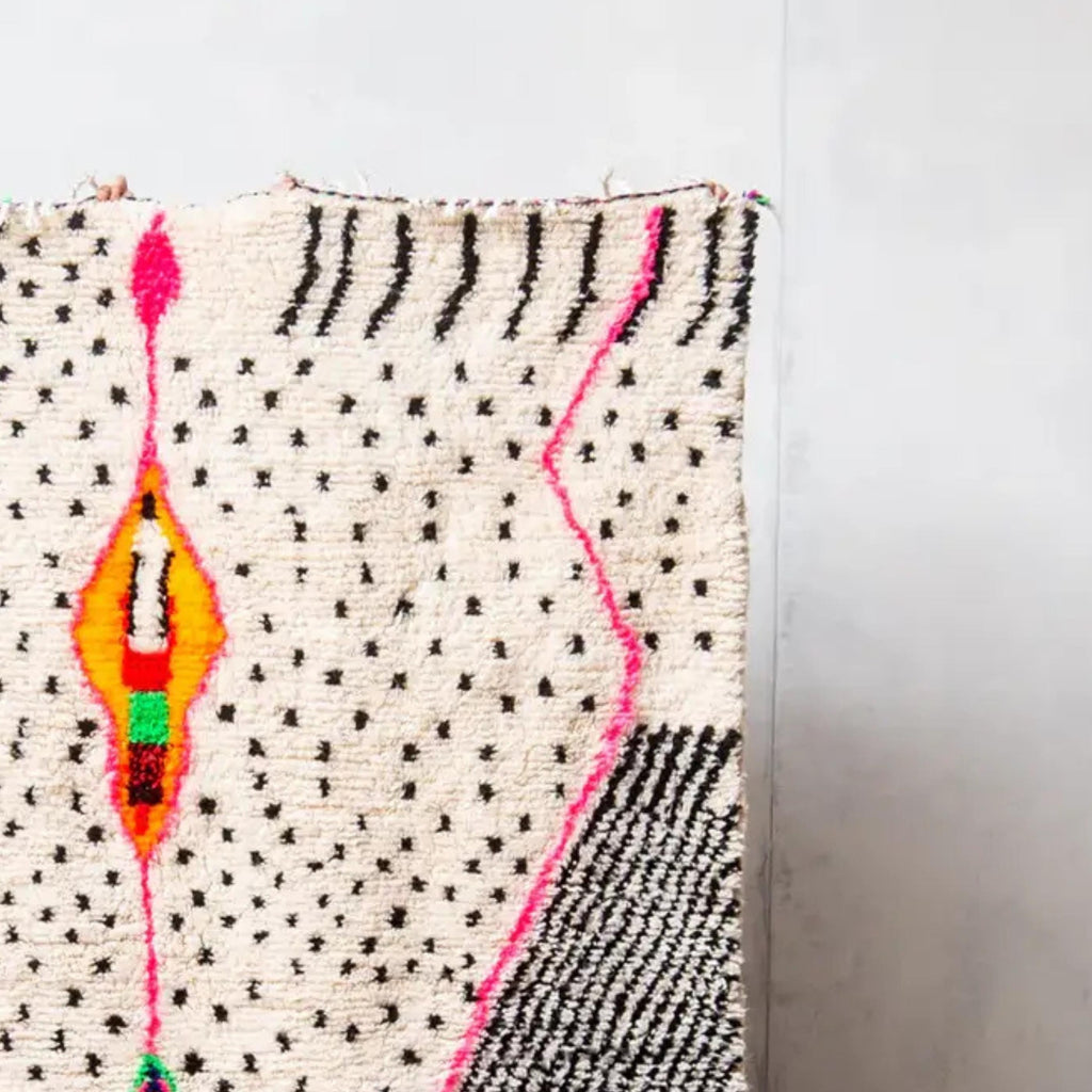 Handwoven Moroccan Berber Rug: Authentic Wool Azilal Design Moroccan custom carpet