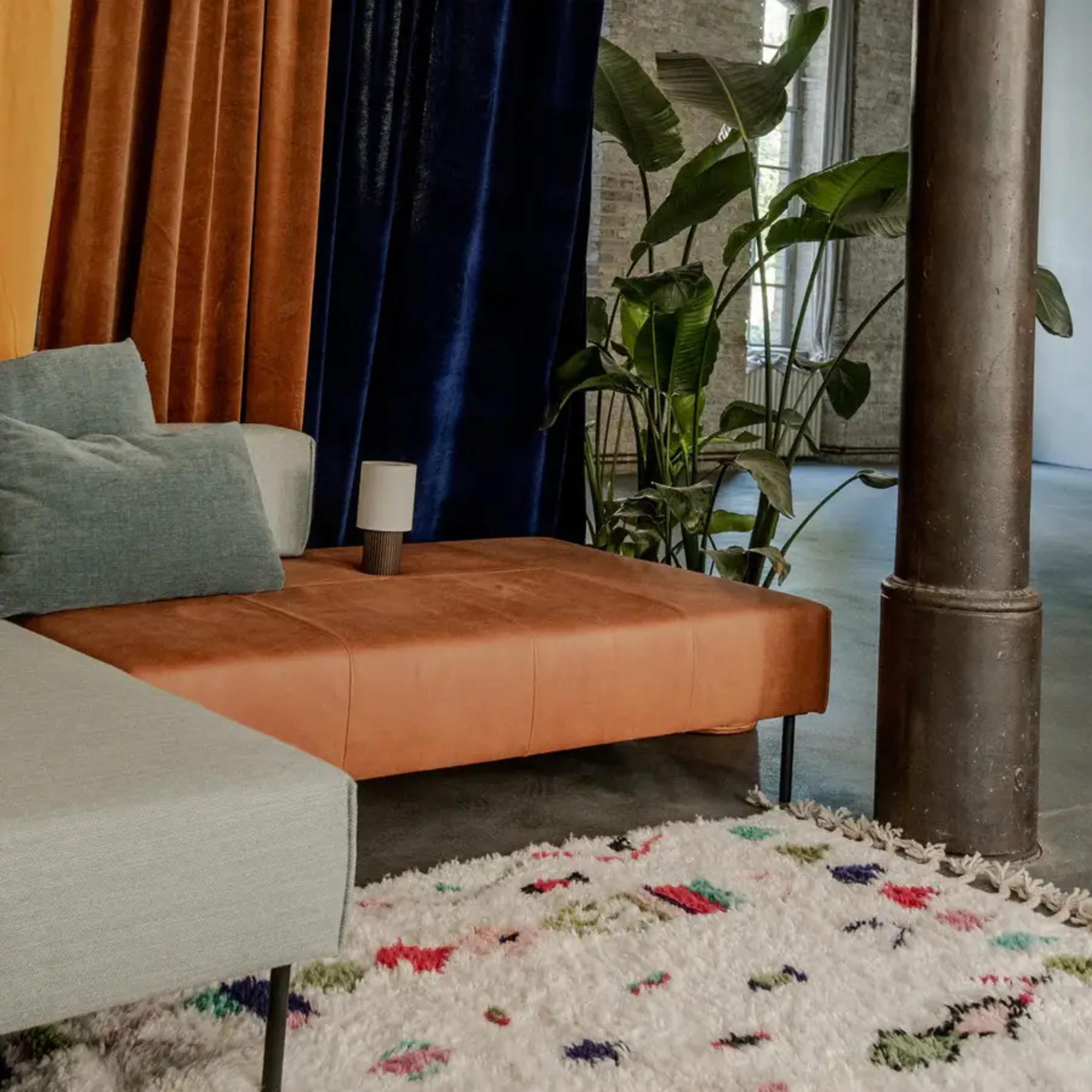 Handmade Azilal Berber Rug: Colorful Moroccan Wool Rug